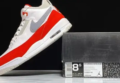 3 JORDAN CJ0939-100 AIR WHITE RED CJ0939-100 TINKER RETRO UNIVERSITY 0425